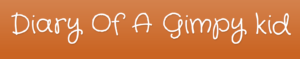 diary of a gimpy kid blog logo