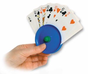 Card Holder With Hand
