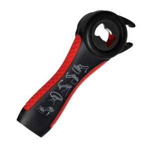 5-in-1 tool that helps you open jars, bottles, crown caps and ring pulls