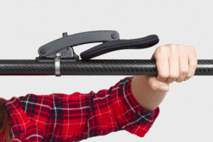 gif showing how hand kayak adaptation works