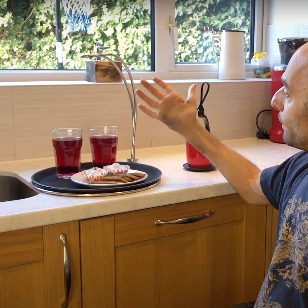Rob talks about the Tipsi Tray